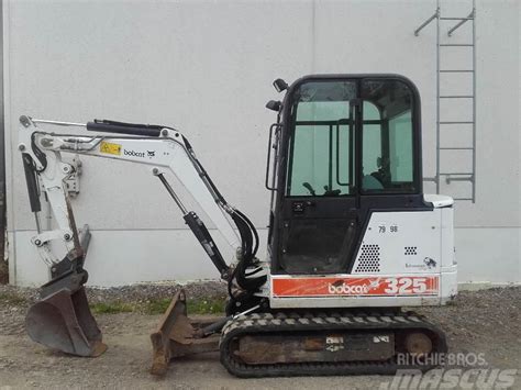 used bobcat 325 mini excavator for sale|bobcat x325 mini excavator boom.